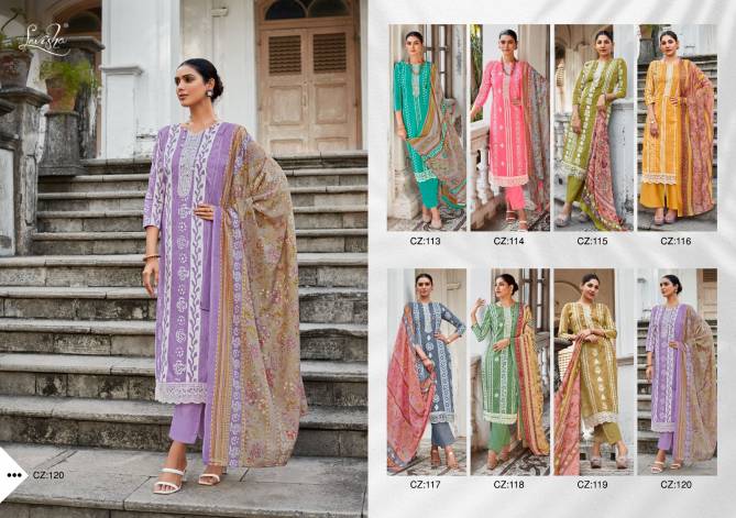 Charizma By Levisha Printed Cotton Dress Material Wholesale Market In Surat

